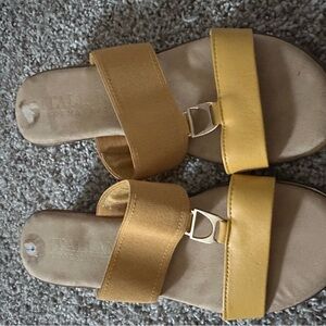 Italian Shoemakers Yellow Sandals